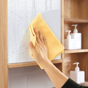 Car Washing Basic Microfiber Fish Scale Towel Soft Non Scratch for Glass Polishing Kitchen Table
