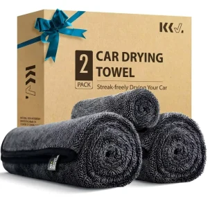 Car specific Absorbent Towel Thickened Absorbent Ultra fine Fiber Car Cleaning Cloth Seamless for Car Washing