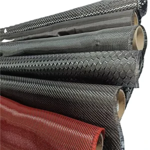 Carbon Fiber Fabric Black 3K 240g meter Twill Weave Advanced Tech Fiber Cloth Fabric Wide Hemmed Fabric for Repair
