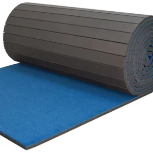 Carpet Bonded Foam Spring Floors Cheerleading Roll Mat XPE Foam Carpet Surface Gymnastic Cheer Mats