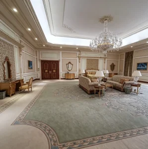 Carpet Factory Customizable Size Luxury Soft Plush Wall to Wall Carpet Residential Full Coverage Flooring