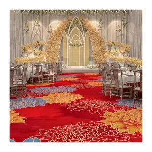 Carpet Manufacturer High Quality Wall to Wall Nylon Custom Printing Carpets Modern Design Style Hotel Carpets