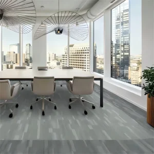 Carpet Planks Polypropylene PVC Backing Anti Static Wear Resistant Flooring for Architecture Studio Office Custom