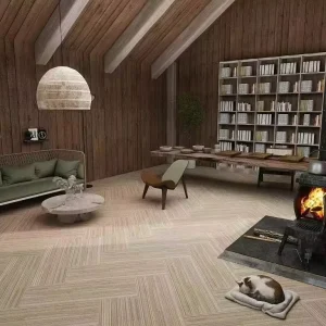 Carpet Puzzle Tiles Floor Carpet Adhesive Luxury Commercial Office Tiles Carpet for Room Floor
