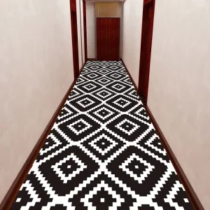 Carpet Roll Customized Polyester Wall to Wall Carpeting Washable Hallway Carpet Runner Non slip