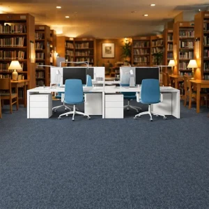 Carpet Tile Washable Stain Resistant PET/PVC Backing Carpet Tile for Hotel Office