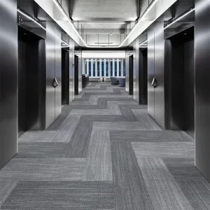 Carpet Tiles 50 X 50cm Color Gray Commercial Office Carpet Tiles Flooring