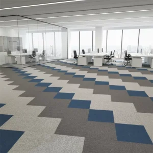 Carpet Tiles Manufacturer Supply Office Building Fireproof Carpet Tile PP
