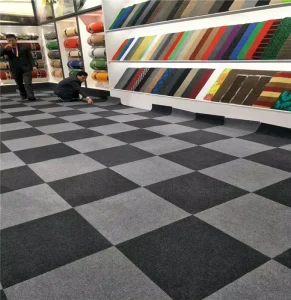 Carpets Tiles with PVC Backing