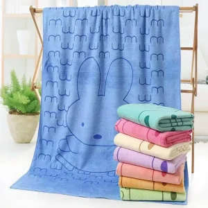 Cartoon Printed 300G Nylon Brocade Quick Dry 140 Beach Towel for Swimming Bath Towel Sheets