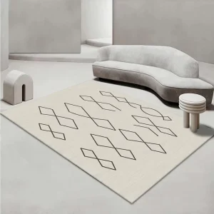 Cashmere Microfiber Carpet and Rugs Customized Design Large Home Decor Area Rugs Living Room Bedroom Mats