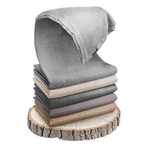 Cashmere Throw Blanket Hand Woven 100% Cashmere 135x270cm Fine Herringbone Pattern Cozy Soft Modern Made China for Napping