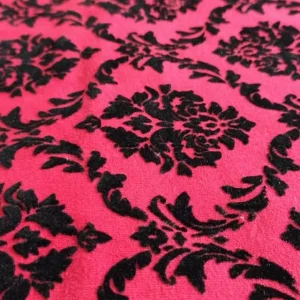 Casual Wear Knitted Flocking Fabric