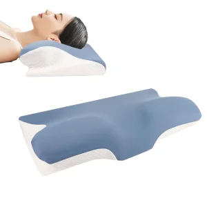 Cervical Neck Pillow Memory Foam Pain Relief Ergonomic Luxury Side Sleeper Pillow Sleeping Bed Neck Support Back Stomach
