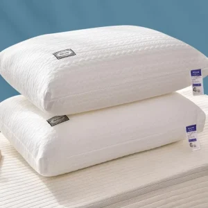 Cervical Protection Healthy Neck Pillows Queen Size 2 Pack for Bed Sleeping