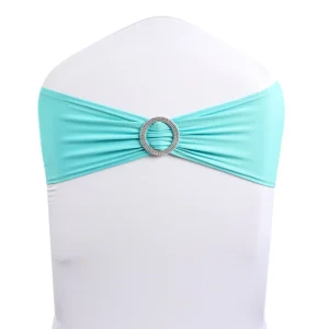 Chair Band Spandex Stretch Chair Sashes for Wedding Events Party