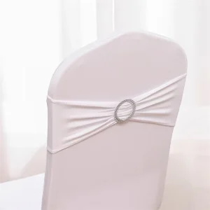 Chair Cover Ties Adjustable Decorative Sash Straps for Chair Covers Wedding Banquet Event