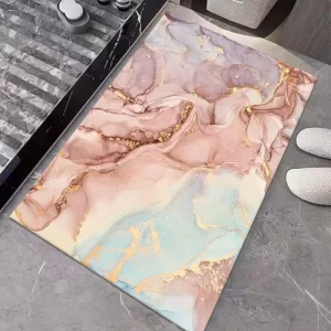 ChaoYue New Modern Luxurious Anti Non Slip Absorbent Diatomaceous Earth Sustainable Machine Made Floor Door Bath Mats