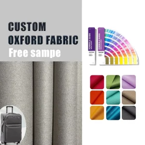Charged Random-Pattern Abrasion-Resistant Polyester Jacquard Oxford Fabric for Handbags Backpacks Luggage Tents