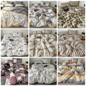 Charming Bedding Duvet Set 7 Pieces Duvet Cover Bed Sheet Pillowcases Bed Sheets Set