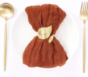 Cheesecloth Red Napkins Dinner Napkins Table Napkins for Wedding Party