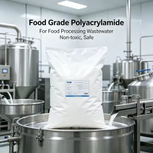 Chemical Auxiliary Agent Anionic PAM Powder Treatment of Food Processing Wastewater