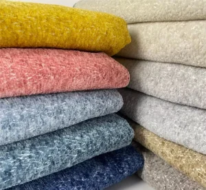 Chenille 100% Polyester Anti Pill Luxury Sofa and Home Textile Upholstery Fabric for Girls Medium Weight