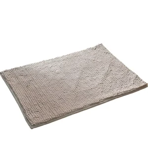 Chenille Absorbent Modern Waterproof Reversible Thick PVC Backing Floor Mat Quick Dry Bathroom Rug Pet Guinea Pig Warm Non Slip