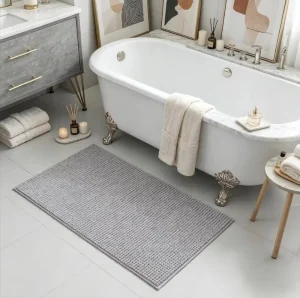 Chenille Bath Mat for Spa
