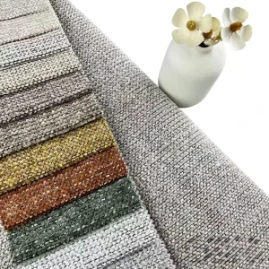 Chenille Fabric 100% Polyester Dyed Abrasion Resistant Heavyweight Solid Color Thickened Seat Covers Sofa Upholstery Handmade