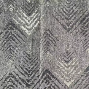 Chenille Jacquard Woven 100% Polyester Floral Textured Curtain Fabric for Modern Drapery in Living Room & Bedroom