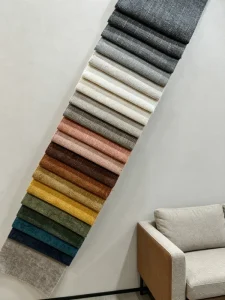 Chenille Knitted 100% Polyester Upholstery Fabric for High-end Sofa Furniture