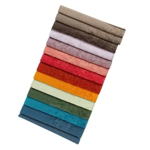Chenille Knitted Fabric Sofa Decor Faux Linen Style Velvet Throw Pillows Seat Cushions Manufacturer Heavyweight