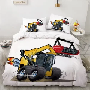 Children’s 3-Piece Bedding Set 3D Digital Printed Animal Pattern Eco-friendly Cotton Woven 200TC Export Bedspread