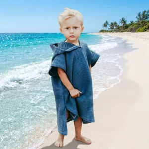 Children’s Bath Towels & Bathrobes Hooded Ponchos Swimming Suits Quick Drying Absorbent Towels