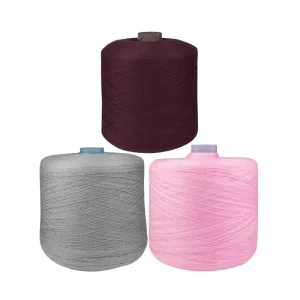 China 100g Polyester Yarns Tshirt Yarn for Knitting