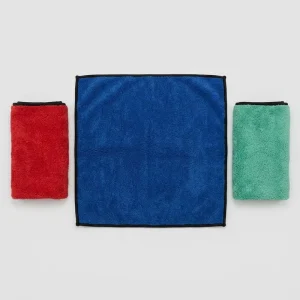 China 1200GSM Coral Fleece Microfiber Pearl Plush Twisted Waffle Polishing Glass Cleaning Auto Detailing Car Wash Towel