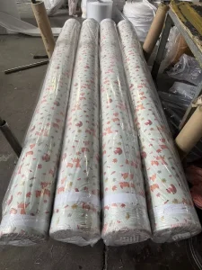 China Brush Bedding Microfiber Fabric Roll 100 Polyester Bed Sheet Fabric Home Textile Disperse Print Fabric Supplier