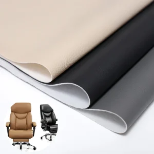 China Cat Paw Texture PVC Faux Leather Non woven Backing Scratch Resistant for Chair Bedding Sofa Upholstery