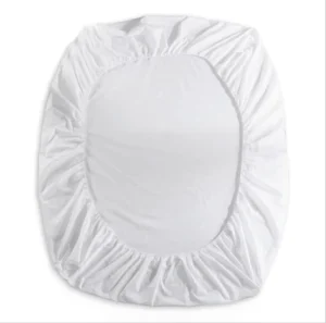 China Design Deluxe 100% Combed Cotton White Sateen 400T Hotel Fitted Bed Sheet Supply
