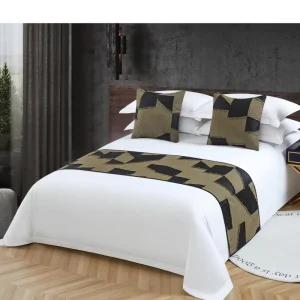China Factory 100% Cotton Soft Hotel Duvet Cover Bedding Set 7 Pieces Customizable and Wholesalable