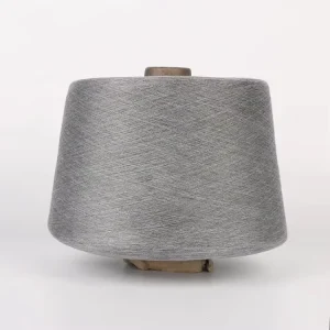 China Factory Direct Sales 100% Polyester Ring Spun Recycled Knitting Yarn High Tenacity Raw Pattern GRS Certified 21s 40s for