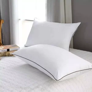 China Factory Hotel Home Neck Rest Pillow Comfortable Stereo Pillow White Soft Bed Pillow