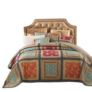 China Factory Popular Luxury Bedding Set Queen Size Quilt Cover Full Set Bedding Set 100% Cotton Kantha Quilt