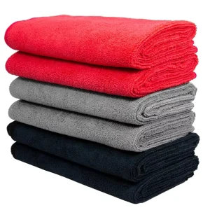 China Famous Supplier Soft and Quick Dry Barber Shop Made Towel Microfiber Hair Lounge Towels