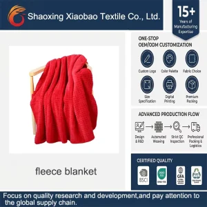 China Gold Supplier Beautiful Product Red Embossment Knitted Sherpa Throw Thick Heavy Blanket