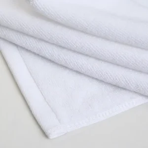China Made 100% Cotton Bath Towel 50cm*100cm Light Soft Touch Quick Dry for Home Spa Solid Color Waffle Super Soft for Hand
