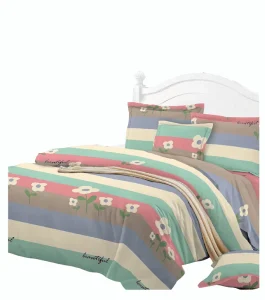 China Manufacture Stock Microfiber Polyester Bedding Set Bed Sheet
