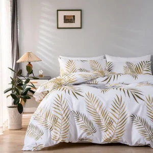 China Manufacture Stock Washed Microfiber Polyester Bedding Set Bed Sheet Set