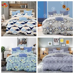 China Manufacturer Disperse Printing Polyester Bedsheet Fabrics Roll Packing Home Textile Fabric Dubai Market